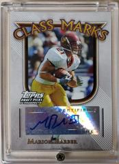 Marion Barber [Class Marks] Football Cards 2005 Topps Draft Picks & Prospects Class Marks Autographs Prices