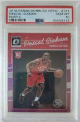Pascal Siakam [Purple] #171 Basketball Cards 2016 Panini Donruss Optic Prices