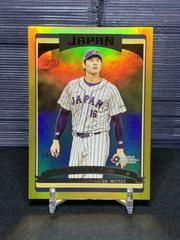 Shohei Ohtani [Gold Rainbow] #2006-8 Baseball Cards 2023 Topps World Classic 2006 Prices