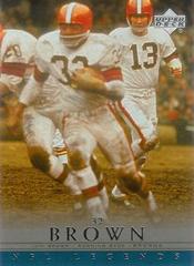Jim Brown #11 Football Cards 2000 Upper Deck Legends Prices