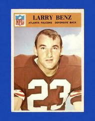 Larry Benz #2 Football Cards 1966 Philadelphia Prices