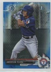 Anderson Tejeda [Blue Refractor] #BCP247 Baseball Cards 2017 Bowman Chrome Prospects Prices