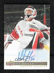 Martin Brodeur [Autograph] #C-59 Hockey Cards 2020 SP Signature Edition Legends UD Canvas Prices