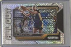 Dearica Hamby [Mojo] #8 Basketball Cards 2023 Panini Prizm WNBA All Out Prices