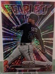 Juan Soto [Shimmer Prizm] #FL-11 Baseball Cards 2022 Panini Prizm Fearless Prices
