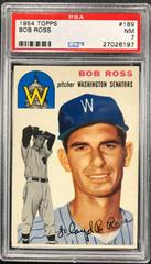 Bob Ross #189 Baseball Cards 1954 Topps Prices