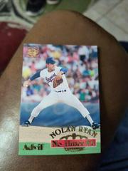 Nolan Ryan [No Hitter #6] Baseball Cards 1996 Pacific Advil Nolan Ryan Prices