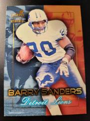 Barry Sanders #7 Football Cards 1999 Pacific Aurora Championship Fever Prices