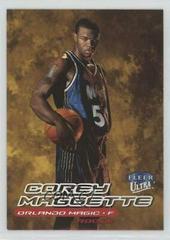 Corey Maggette Basketball Cards 1999 Ultra Prices