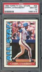 Darryl Strawberry #56 Baseball Cards 1990 Topps TV All Stars Prices