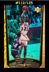 Michael Jordan [Gold F/X] #103 Basketball Cards 1998 Upper Deck Encore Prices