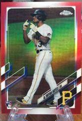 Ke'Bryan Hayes [SP Red Refractor] Baseball Cards 2021 Topps Chrome Prices