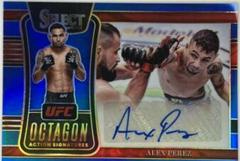 Alex Perez [Blue] #OA-APZ Ufc Cards 2022 Panini Select UFC Octagon Action Signatures Prices