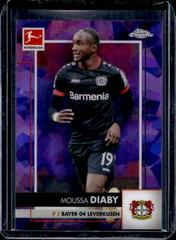 Moussa Diaby [Purple] Soccer Cards 2020 Topps Chrome Bundesliga Sapphire Prices