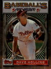 Dave Hollins #23 Baseball Cards 1993 Finest Prices