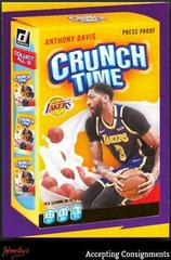 Anthony Davis [Press Proof] Basketball Cards 2020 Donruss Crunch Time Prices
