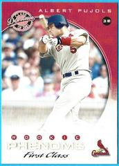 Albert Pujols [First Class] #268 Baseball Cards 2001 Donruss Class of '01 Prices