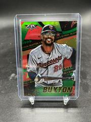 Byron Buxton [Green] #5 Baseball Cards 2022 Topps Fire Prices