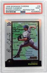 Roger Clemens [Refractor] #38 Baseball Cards 1998 Bowman Chrome International Prices
