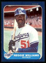 Reggie Williams #U-128 Baseball Cards 1986 Fleer Update Prices