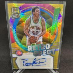 Bill Laimbeer [Asia Gold] #RSA-BLA Basketball Cards 2021 Panini Spectra RetroSpect Autographs Prices