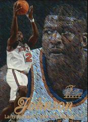 Larry Johnson Row 1 Basketball Cards 1997 Flair Showcase Prices