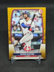 Byron Buxton [Gold] Baseball Cards 2023 Bowman Prices
