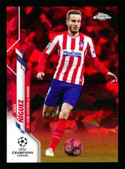 Saul Niguez [Red] #38 Soccer Cards 2019 Topps Chrome UEFA Champions League Sapphire Prices