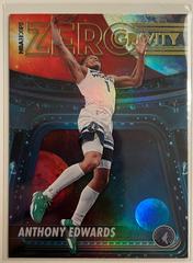 Anthony Edwards [Holo] #2 Basketball Cards 2022 Panini Hoops Zero Gravity Prices