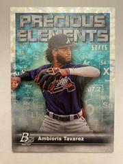 Ambioris Tavarez [Ice] #PE-14 Baseball Cards 2023 Bowman Platinum Precious Elements Prices