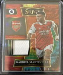 Gabriel Martinelli [Tie Dye] #SW-GM Soccer Cards 2022 Panini Select Premier League Swatches Prices