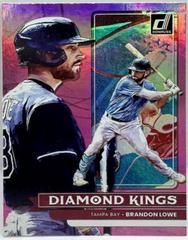 Brandon Lowe [Holo Pink] #1 Baseball Cards 2022 Panini Donruss Prices