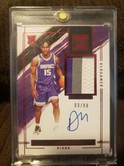 Davion Mitchell [Elegance Patch Autograph Asia] Basketball Cards 2021 Panini Impeccable Prices