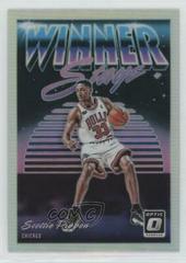Scottie Pippen [Holo] #20 Basketball Cards 2018 Panini Donruss Optic Winner Stays Prices