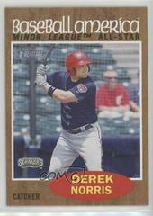 Derek Norris #226 Baseball Cards 2011 Topps Heritage Minor League Edition Prices