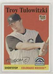 Troy Tulowitzki #263 Baseball Cards 2007 Topps Heritage Prices