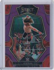 AJ Styles [Purple] #127 Wrestling Cards 2023 Panini Select WWE Prices