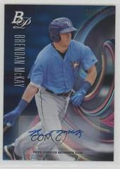 Brendan McKay [Autograph Blue] #1 Baseball Cards 2018 Bowman Platinum Top Prospects Prices
