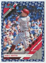 Joey Votto [42 Tribute] Baseball Cards 2019 Panini Donruss Prices
