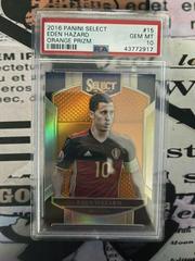 Eden Hazard [Orange Prizm] #15 Soccer Cards 2016 Panini Select Prices