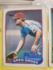Greg Gross [Unsigned] #438 Baseball Cards 1989 Topps Prices
