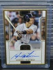 Hideki Matsui #DCFA-HM Baseball Cards 2023 Topps Definitive Framed Autograph Collection Prices