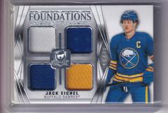 Jack Eichel Hockey Cards 2020 Upper Deck The Cup Foundations Quad Jersey Prices