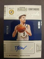 T. J. McConnell #CA-TJM Basketball Cards 2021 Panini Contenders Contenders Autographs Prices