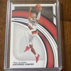 Anfernee Simons [Blue] #32 Basketball Cards 2021 Panini Immaculate Collection Prices