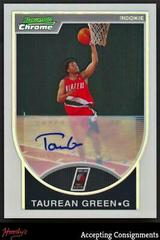 Taurean Green Refractor #159 Basketball Cards 2007 Bowman Chrome Prices
