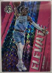 Ja Morant [Pink Fluorescent] Basketball Cards 2020 Panini Mosaic Elevate Prices