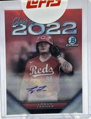 Logan Tanner [Red] #C22A-LT Baseball Cards 2022 Bowman Draft Class of Autographs Prices