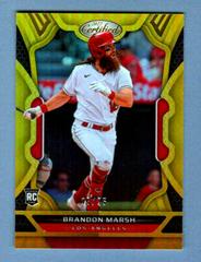 Brandon Marsh [Mirror Gold] #1 Baseball Cards 2022 Panini Chronicles Certified Prices
