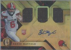 Baker Mayfield [Jersey Autograph Triple] #271 Football Cards 2018 Panini Gold Standard Prices